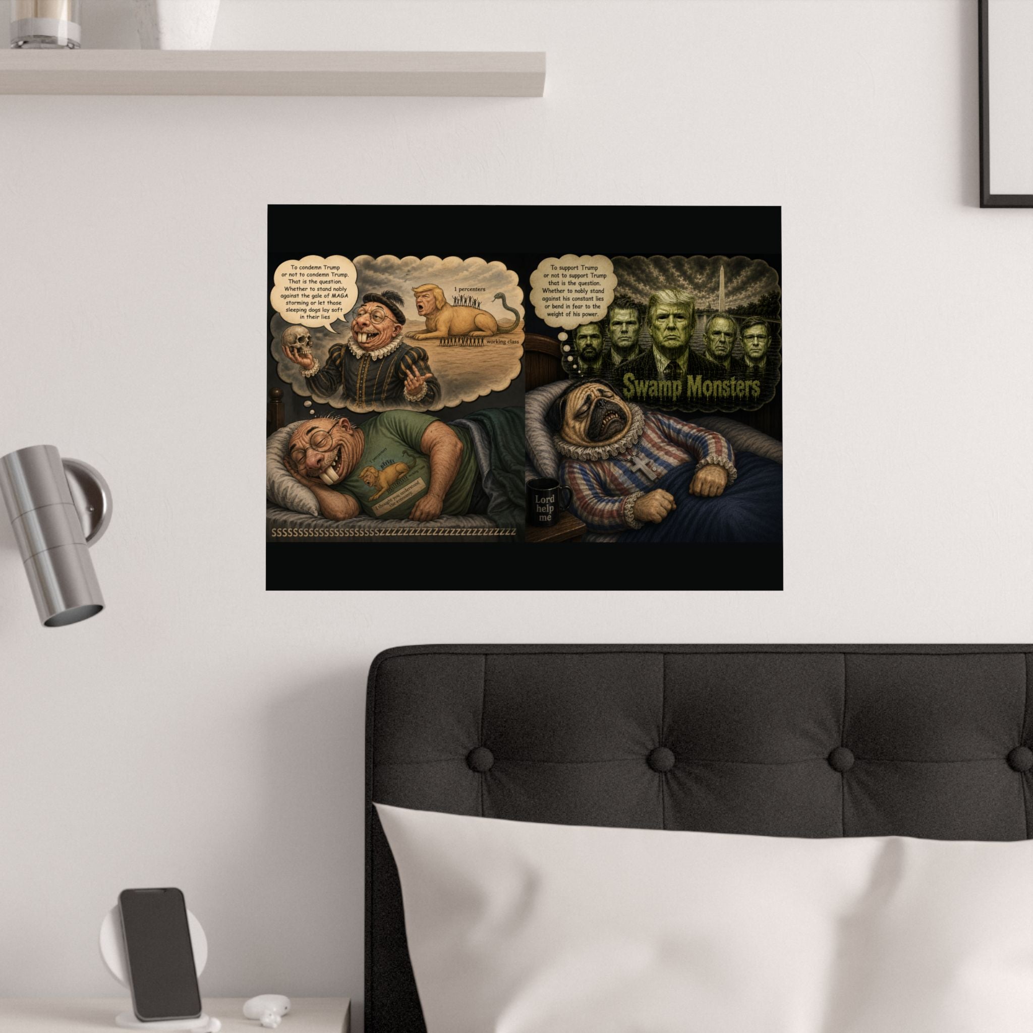 Dream Political Satire Art Print (210gsm)