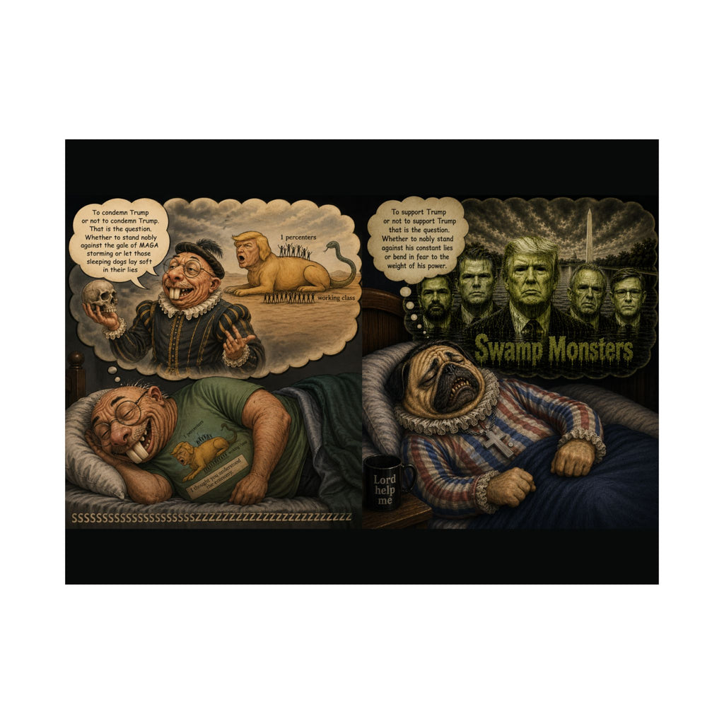 Dream Political Satire Art Print (210gsm)